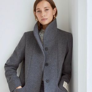 The Cocoon Coat oversized fit